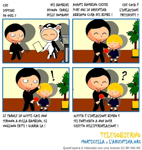 Cartoon: Telegobierno 2 (medium) by morticella tagged vignette,satiriche,satira,cartoon,comics,anime,manga