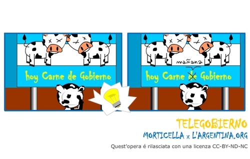 Cartoon: Telegobierno 5 (medium) by morticella tagged telegobierno,morticella,vignette,strisce,anime,manga