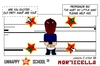 Cartoon: US lesson 0 Strip 28 (small) by morticella tagged uslesson0,unhappy,school,morticella,manga,technique