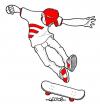 Cartoon: Skater - Leonardo Pandolfi (small) by Leonardo Pandolfi tagged comics