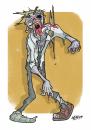 Cartoon: Zombie (small) by Leonardo Pandolfi tagged illustration,comics
