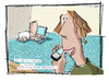 Cartoon: Computerbaby (small) by Jan Rieckhoff tagged internet,web,computer,laptop,kinder,verständnis,nerd,baby,eltern,stolz,cartoon,jan,rieckhoff