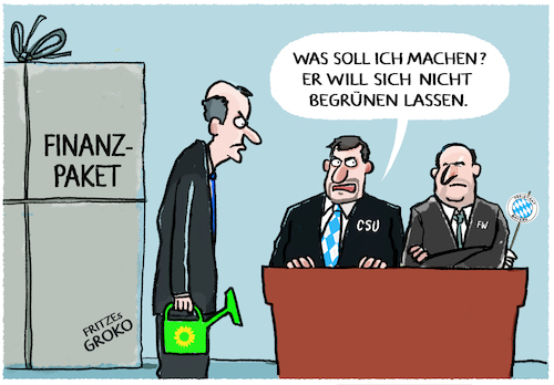 Finanzpaket in Gefahr....