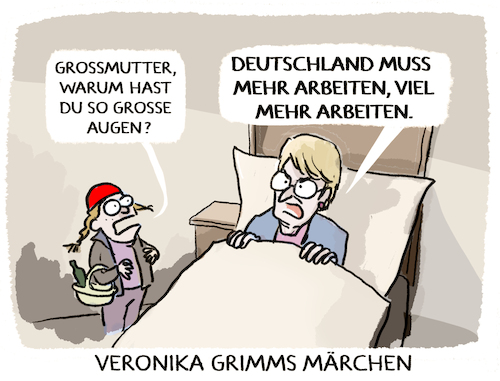 Immer grimmig...