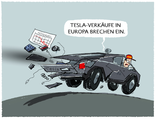 Musk verliert EU-Marktanteile... Musk verliert EU-Marktanteile...