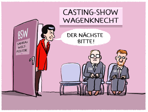 Cartoon: Sachsen und Thüringen... (medium) by markus-grolik tagged bsw,regierungsverhandlungen,koalitionsverhandlungen,sachsen,thueringen,cdu,kretschmer,voigt,merz,linke,landespolitik,weltpolitik,bsw,regierungsverhandlungen,koalitionsverhandlungen,sachsen,thueringen,cdu,kretschmer,voigt,merz,linke,landespolitik,weltpolitik