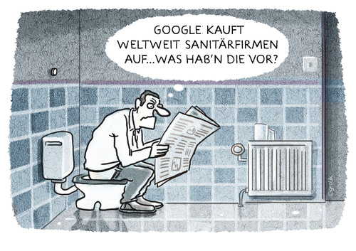 Cartoon: Very big data (medium) by markus-grolik tagged data,google,sammelwut,datenflut,big,nest,digital,gläserner,menschkonzern,mikrosoft,nsa,apple,amazon,vernetzung,vernetzt,orcus,spähen,geheimdienst,überwachungsstaat,selbstoptimierung,cartoon,grolik