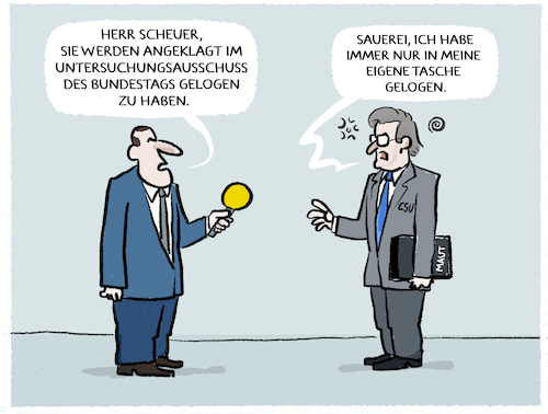 Wegen Falschaussage angeklagt