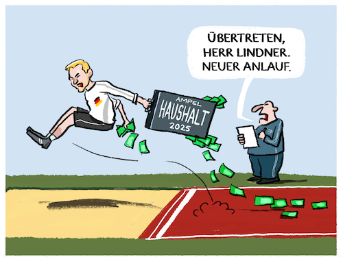 Cartoon: Wieder Streit um Haushalt 2025 (medium) by markus-grolik tagged haushaltsstreit,ampel,lindner,fdp,spd,gruene,deutschland,haushalt,finanzen,finanzminister,haushaltsstreit,ampel,lindner,fdp,spd,gruene,deutschland,haushalt,finanzen,finanzminister