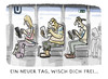 Cartoon: ... (small) by markus-grolik tagged tablet,geste,wischen,wisch,wusch,internet,online,smartphone,app,world,google,technik,fetischismus,apple,golik,cartoon