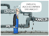 Cartoon: Arbeitskoalitionskanzler Merz... (small) by markus-grolik tagged friedrich,merz,kanzlerwahl,wahlgang,kanzler,scholz,klempner,bundestag,macht,union,koalition,spd,bundesregierung,demokratie,deutschland,mehrheiten