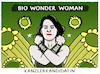 Cartoon: Baerbock (small) by markus-grolik tagged powerfrau,partei,bundestagswahl,baerbock,nominierung,habeck,grüne,mann,frau,kandidatin