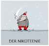 Cartoon: ...bald ist Nikolausabend da! (small) by markus-grolik tagged nikolaus,nikotin,zigaretten,teenie,pubertät,rauchen,raucher,vaper,retro,kindheit,konsum,erwachseneweihnachten
