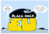 Cartoon: BlackRock Steuersparmodelle (small) by markus-grolik tagged steuersparmodelle,eu,europa,usa,black,rock,steuerschlupfloecher,finanzdienstleister,merz