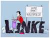 Cartoon: Bündnis Sahra... (small) by markus-grolik tagged wagenknecht,buendnis,sarah,linke,partei,parteigruendung,parlament,deutschland,linkspartei