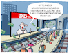 Cartoon: DB-Vorstandsboni (small) by markus-grolik tagged deutsche,bahn,vorstand,manager,gehaelter,boni,unpuenktlichkeit,verspaetungen,bahnkunden,schienennetz