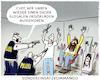 Cartoon: Erwischt... (small) by markus-grolik tagged corona,lockdown,pandemie,frisuör,frisuren,haari,haarig,deutschland,restriktion