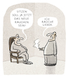 Cartoon: Gesundheitsfragen 2018 (small) by markus-grolik tagged rauchen sitzen gesundheit doktor hirschhausen