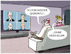 Cartoon: GNTM-TV.... (small) by markus-grolik tagged wahlkampf,quadrell,wahlarena,wahlen,deutschland,scholz,merz,habeck,weidel,tv,casting,rtl,ard,zdf,klum,gntm,bundestagswahlen,waehler,fernsehen,show