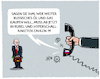 Cartoon: Kriegskasse... (small) by markus-grolik tagged ukraine,russland,krieg,putin,sanktionen,deutschland,gas,oel,scholz,brüssel,nato,hyperschallraketen,rubel,währung