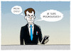 Cartoon: Macron (small) by markus-grolik tagged macron,pegasus,frankreich,abhoeren,ausspaehen,staatschef,sicherheitsbehoerden,ausspaehung,trojaner,ueberwachung,computervirus,spionage,europa,bruessel,paris