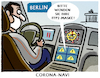 Cartoon: Maskenpflicht im PKW... (small) by markus-grolik tagged corona,berlin,maske,ffp2,masken,bund,länder,deutschland,pkw