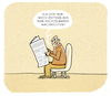 Cartoon: ...Medienkompetenz... (small) by markus-grolik tagged medien,nachrichten,zeitung,fake,news,print,zeitungsleser,recycelbar,info