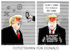 Cartoon: Mugshot (small) by markus-grolik tagged trump,donald,usa,fototermin,mugshot,haare,gefängnis,anklage