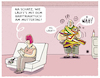 Cartoon: Muttertag (small) by markus-grolik tagged muttertag,mutter,vater,babytragetuch,baby,kinder,familie,mutti,kinderbetreuung