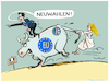 Cartoon: Neuwahlen in Frankreich... (small) by markus-grolik tagged macron,marine,le,pen,frankreich,paris,rechtsruck,rn,rassemblement,national,rechtspopulisten,europa,eu,bruessel