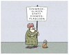 Cartoon: Protest (small) by markus-grolik tagged einweg,mehrweg,umwelt,nachhaltigkeit,protest,pfand