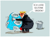 Cartoon: Rohstoffe... (small) by markus-grolik tagged trump,maga,usa,us,groenland,expansion,macht,wirtschaft,seltene,erden,ukraine,strafzölle,erde,welt