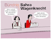 Cartoon: Sahra Wagenknecht Partei... (small) by markus-grolik tagged sahra,wagenknecht,amira,mohamed,ali,bsw,partei,finanzierung,spenden,spender,mitglieder,programm,wahl,wahlkampf,scheck,geldspenden,die,linke