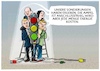 Cartoon: Sondierer.. (small) by markus-grolik tagged ampel,fdp,spd,gruene,sondierungsgespraeche,sondierungen,regierungsbildung,deutschland,energie