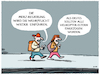 Cartoon: Wehrdienst kommt... (small) by markus-grolik tagged bundesschuelerkonferenz,wehrdienst,deutschland,generationen,regierung,merz,verteidigung,bundeswehr,pistorius