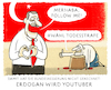 Cartoon: Werbeverbot (small) by markus-grolik tagged erdogan,türkei,deutschland,bundesregierung,youtube,social,media,merkel,grundwerte,todesstrafe,votum,europa,beitrittsverhandlungen,brüssel
