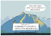 Cartoon: Zugspitzgipfel... (small) by markus-grolik tagged innenminister,dobrindt,abschiebung,europa,einwanderung,grenzen,grenzkontrollen,migration,merz,cdu,csu,eu,deutschland,asyl,fluechtlingspolitik