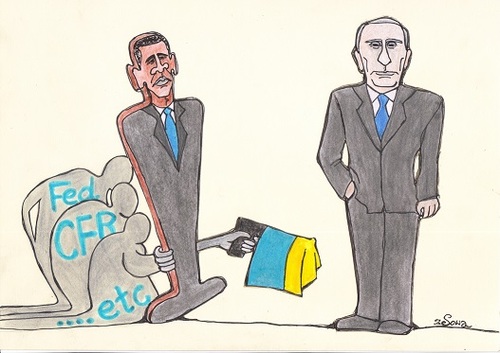 Cartoon: the real man and shadow people (medium) by navojca tagged the,theories,people,ukraine,nwo,doctrine,shock,obama,putin,shadow,man,real,conspiracy