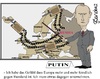 Cartoon: Putin Europe invasion (small) by JSanders tagged putin,crimea,europa,europe,ukraina,ukraine,vladimir,invasion,attack