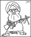 Cartoon: AYMAN AL ZAWAHIRI (small) by Thamalakane tagged al,zawahiri,qaeda,terrorism,sunni,osama