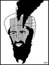 Cartoon: Osama bin Laden (small) by Thamalakane tagged osama,bin,laden,twin,towers