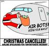 Cartoon: XMAS CANCELLED (small) by Thamalakane tagged christmas,xmas,santa,claus,father,air,crash