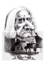 Cartoon: Liszt Ferenc (small) by Szena tagged composer pianist liszt caricature