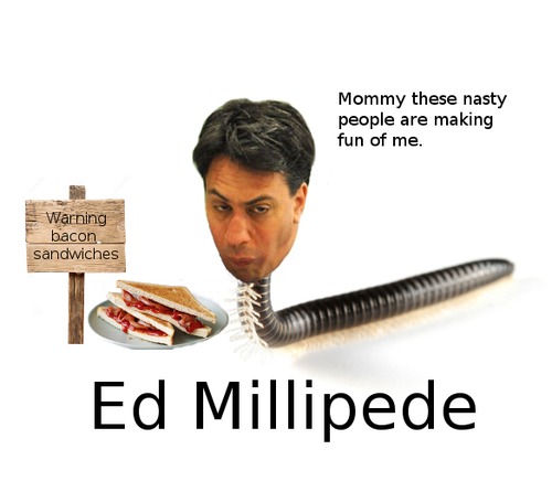 Cartoon: Ed Millipede (medium) by eldiablo tagged edmiliband,british,labour,ukip,political,cartoon