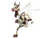 Cartoon: kuh-cow (small) by Lissy tagged illustration animals kuh schrei tier character humor