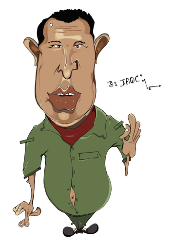 Cartoon: Hugo Chavez (medium) by jaime ortega tagged hugo,chavez,venezuela