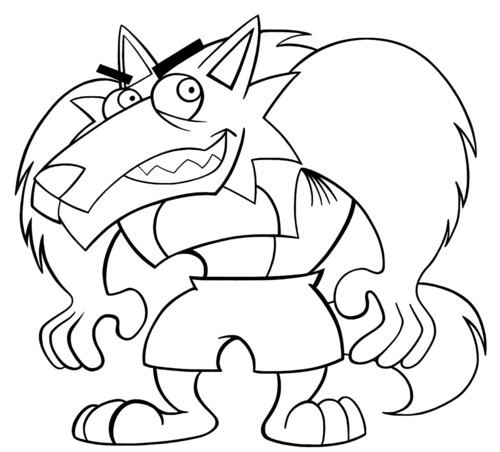 Cartoon: Werewolf cartoon (medium) by BDTXIII tagged werewolf,cartoon