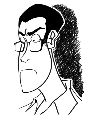 Cartoon: AVGN Caricature (medium) by BDTXIII tagged avgn