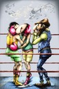 Cartoon: The BoxingBlues... (small) by LuciD tagged lucido5 surrelism times art nature creation god zodiac love peace humor world fasion sport music real animals happy holy drawings cartoon pictures photo cool mony football life live sky flower light water high tags lol friend children sex xxx