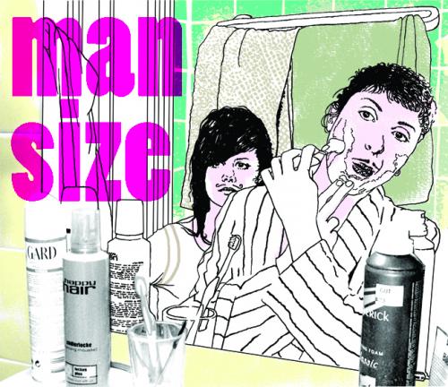 Cartoon: mansize (medium) by illustrami tagged männlich,weiblich,dazwischen
